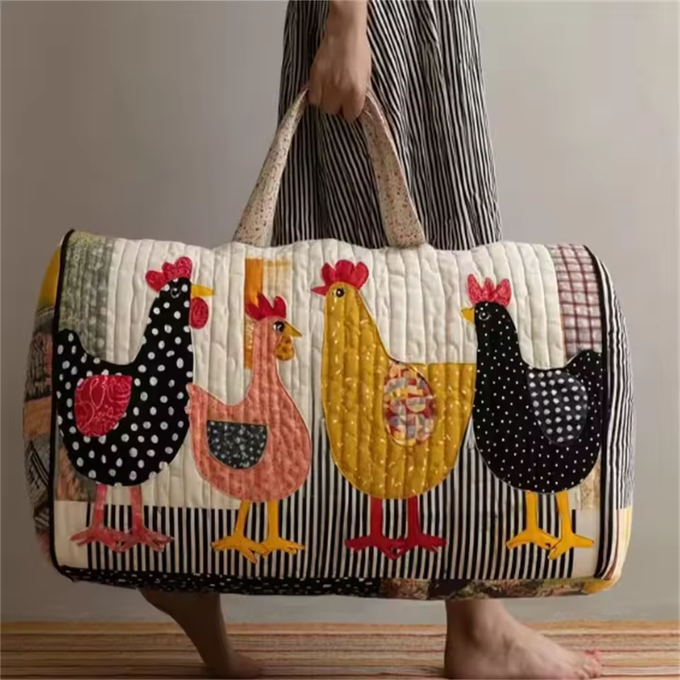 ハーロウ|手作りソフトトラベルバッグ